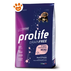 Prolife Dog Grainfree Sensitive Puppy Mini Maiale e Patate