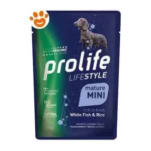 Prolife Dog Lifestyle Adult Mature Mini Pesce Bianco e Riso