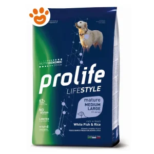 Prolife Dog Lifestyle Mature Adult Medium Large Pesce Bianco e Riso