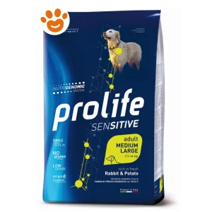 Prolife Dog Sensitive Adult Medium/Large Coniglio e Patate