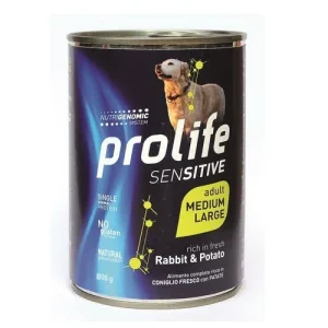 Prolife Dog Sensitive Adult Medium/Large Coniglio E Patate
