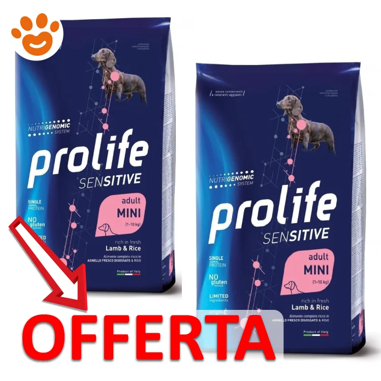 Prolife Dog Sensitive Adult Mini Lamb & Rice - Image 2