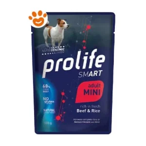 Prolife Dog Smart Adult Mini Manzo e Riso