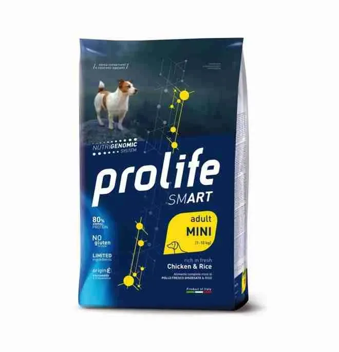 PROLIFE DOG SMART CROCCHETTE CANE ADULT MINI POLLO KG 2