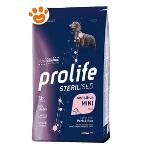 Prolife Dog Sterilised Sensitive Adult Mini Maiale e Riso