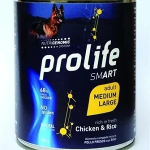 Prolife Dog Um Smart Medium/Large Manzo/Riso
