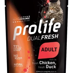 Prolife Gatto Dual Fresh Adult Pollo E Anatra