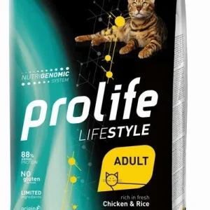 PROLIFE Gatto Life Style Adult Chicken &amp; Rice 1,5Kg