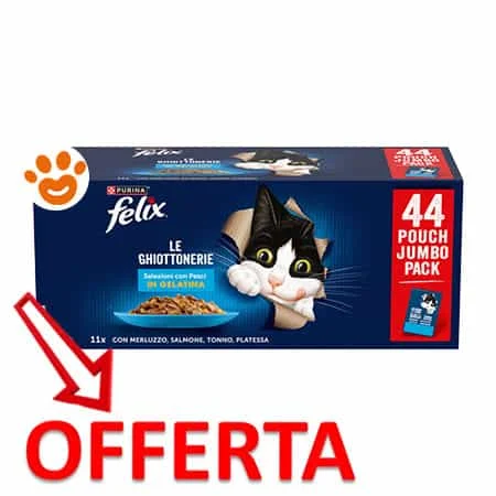 Purina Cat Felix le Ghiottonerie con Pesce in Gelatina - Image 2