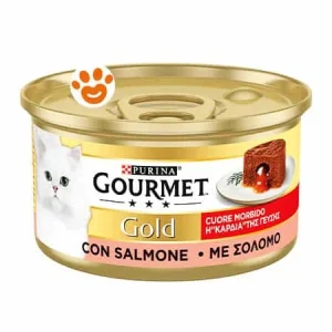 Purina Cat Gourmet Gold Cuore Morbido Salmone