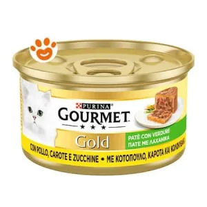 Purina Cat Gourmet Gold Patè con Pollo Carote e Zucchine