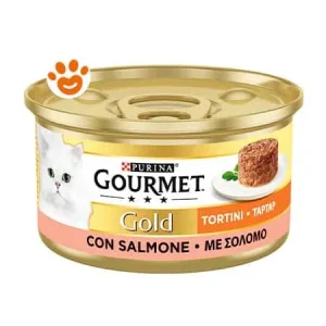 Purina Cat Gourmet Gold Tortini con Salmone