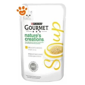 Purina Cat Gourmet Nature Creations Soup Brodo Pollo