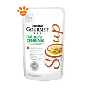 Purina Cat Gourmet Nature’s Creations Soup Pollo e Surimi