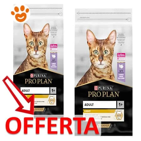 Purina Cat Pro Plan Adult Light Tacchino - Image 2