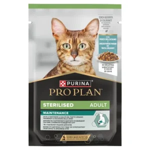 PURINA Gatto Sterilised Pesce dell'Oceano in jelly 85gr