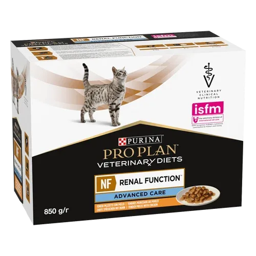 PURINA Gatto Veterinary NF Renal Advanced Pollo 10x85gr (Pack)