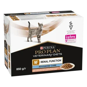 PURINA Gatto Veterinary NF Renal Advanced Salmone 10x85gr (Pack)