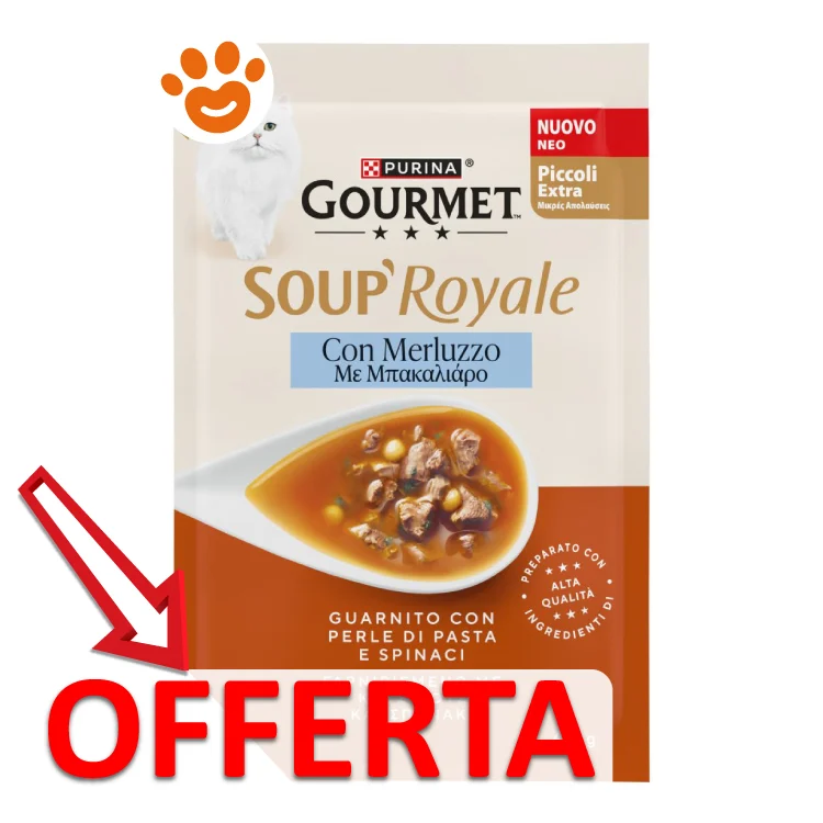 Purina Gourmet Cat Soup Royale Merluzzo - Image 2