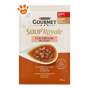 Purina Gourmet Cat Soup Royale Salmone