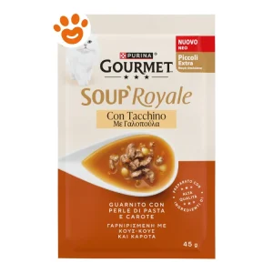 Purina Gourmet Cat Soup Royale Tacchino