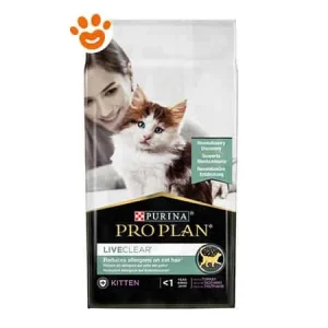 Purina Pro Plan Cat Live Clear Kitten con Tacchino