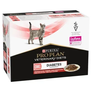 PURINA Veterinary Cat DM Diabetic Manzo 10x85gr (Pack)