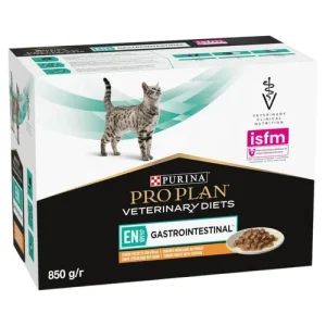 PURINA Veterinary Diets Cat EN Gatrointestinal Pollo 10x85gr (Pack)