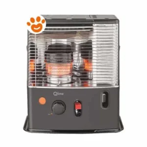 Qlima Stufa a Stoppino R 4224S TC-2 Nero