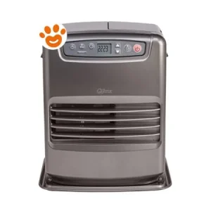 Qlima Stufa Laser SRE 0031 TC Grigio Metallico (3,1 kW)