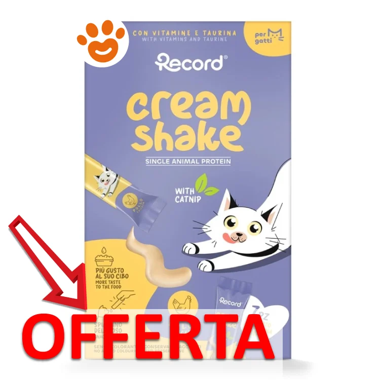 Record Cat Snack Cream Shake Pollo e Catnip - Image 2