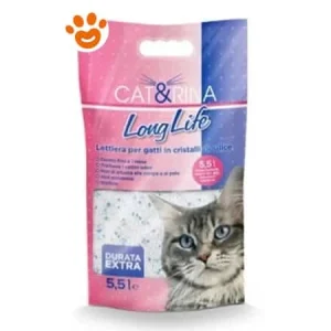 Record Cat&Rina Longlife Lettiera in Silice Talco
