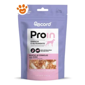 Record Dog Proin Snack Rustici di Conigli con Riso
