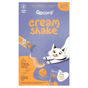 RECORD Snack Gatto Cream Shake Anatra 7pz