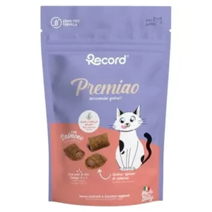 RECORD Snack Gatto Premiao Crunchy Skin Salmone 50gr