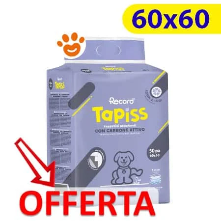 Record Tapiss ai Carboni Attivi (60×60) Tappetini Igienici Assorbenti - Image 2