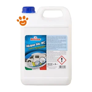 Rhutten Akqua Blu WC – Disgregante Chimico per Camper e Acque Nere