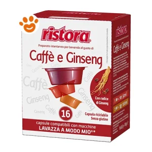 Ristora Capsule A Modo Mio – Caffè e Ginseng