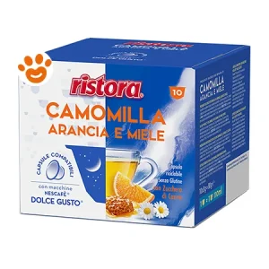 Ristora Capsule Dolce Gusto – Camomilla Arancia e Miele