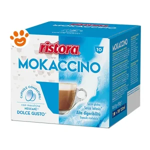 Ristora Capsule Dolce Gusto – Mokaccino Delattosato