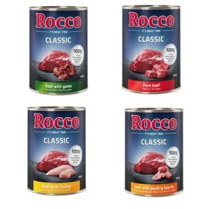 Rocco Classic 24 x 400 g Alimento umido per cani