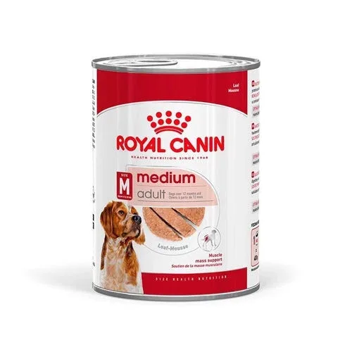 Royal Cane Adult Medium Patè Lattina 410gr