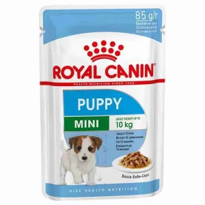ROYAL CANIN CANE BOCCONI IN SALSA BUSTA MINI PUPPY 85 GR
