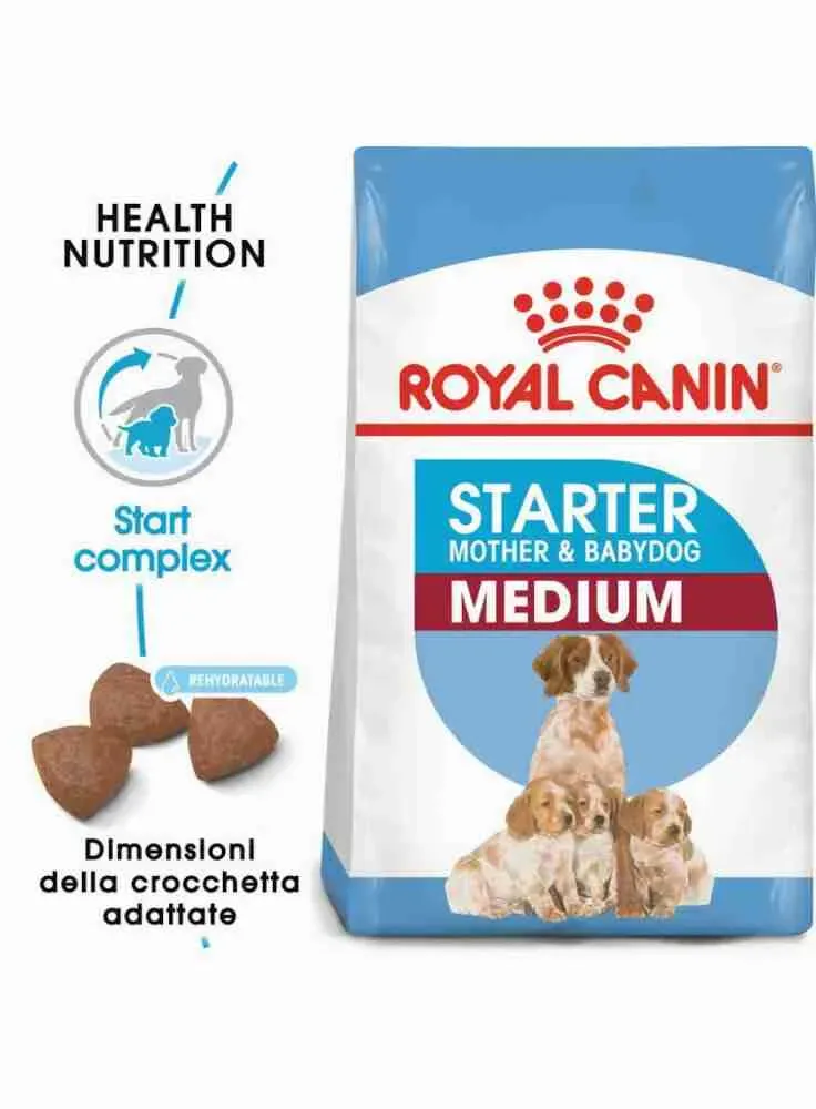 ROYAL CANIN CROCCHETTE CANE STARTER MEDIUM KG 4