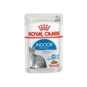 Royal Canin Indoor Sterilised Gravy Gatto Adult Multipack 12x 85G