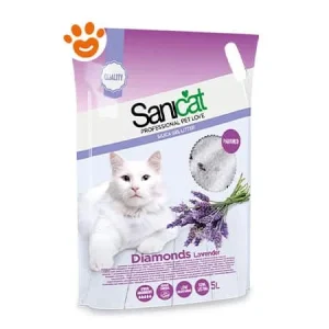 Sanicat Silicio Lettiera Diamonds Lavanda