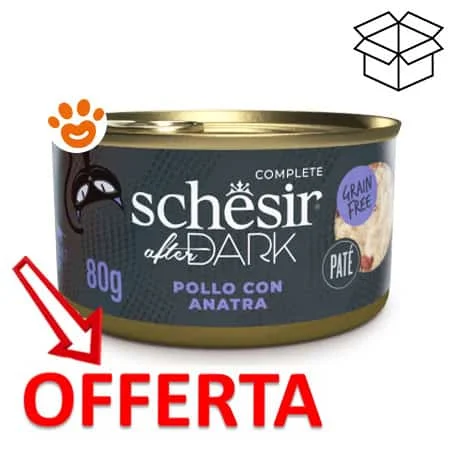 Schesir Cat After Dark Complete Paté di Pollo con Anatra - Image 2