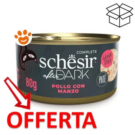 Schesir Cat After Dark Complete Paté di Pollo con Manzo - Image 2