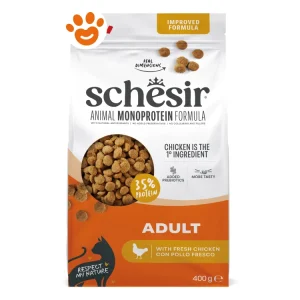 Schesir Cat Animal Monoprotein Formula al Pollo