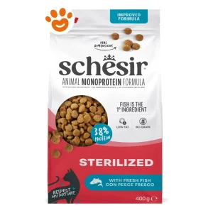 Schesir Cat Animal Monoprotein Formula Sterilized al Pesce